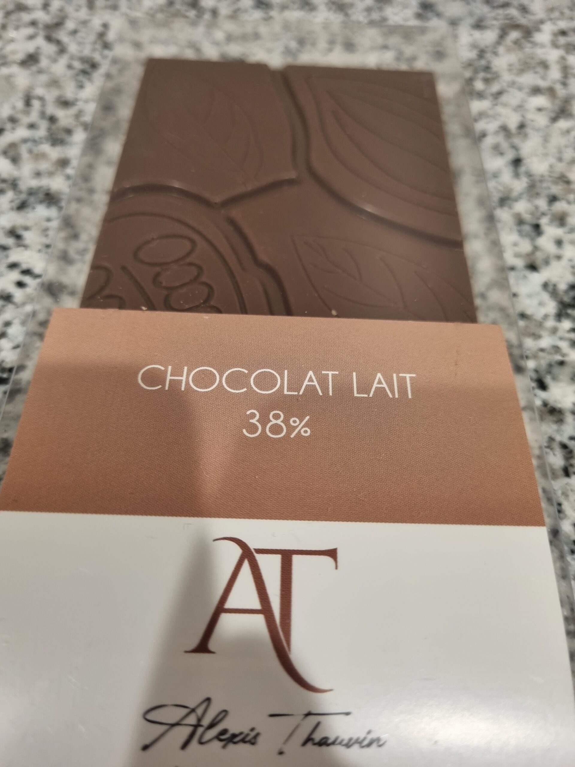 Les chocolats Lait 38 %