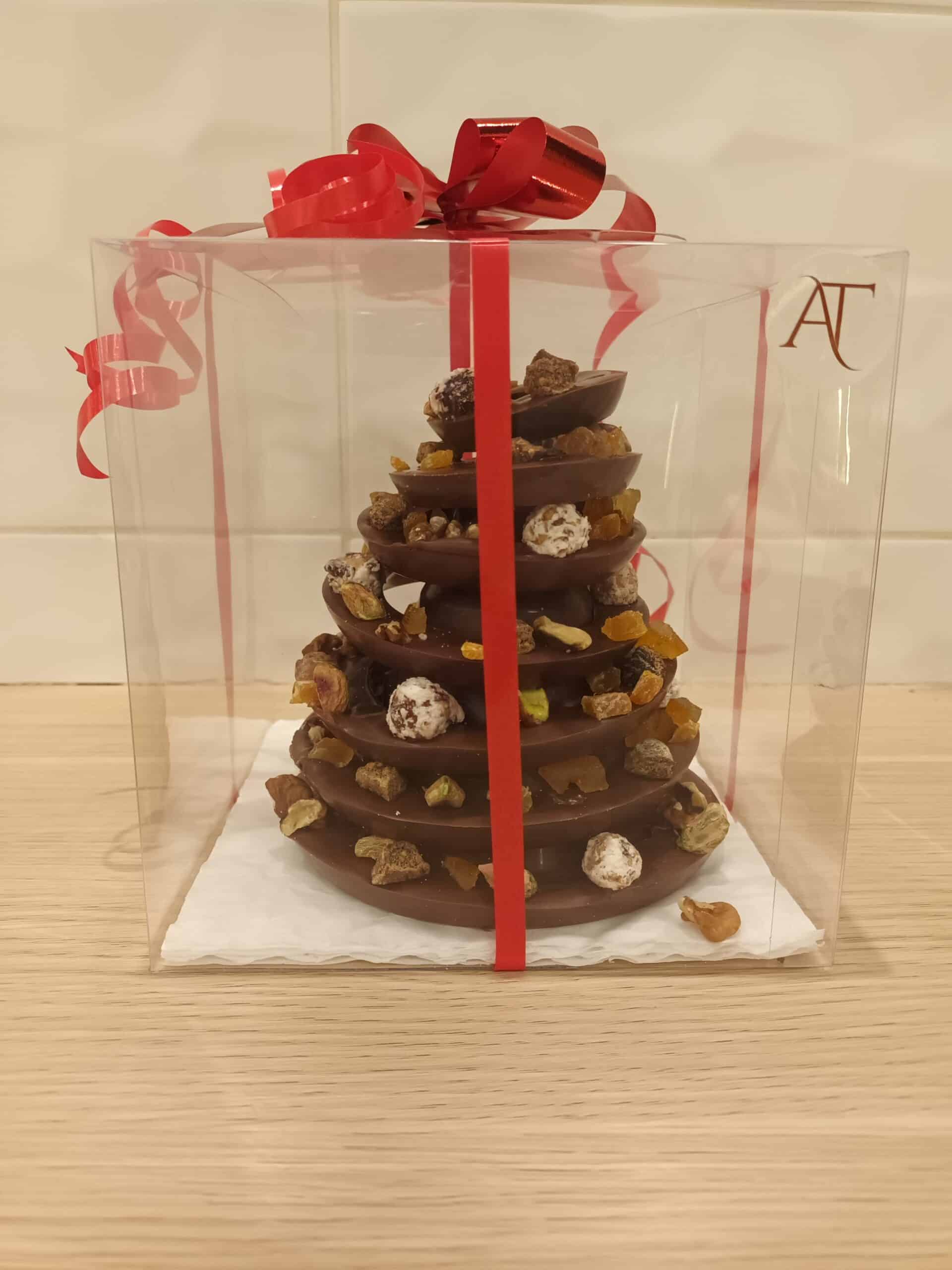 Sapin mendiant chocolat au lait