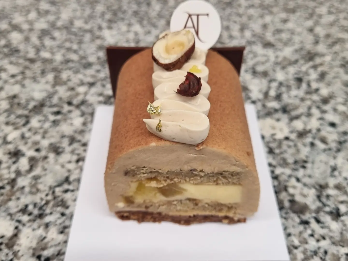 Bûchette Noisette et Citron