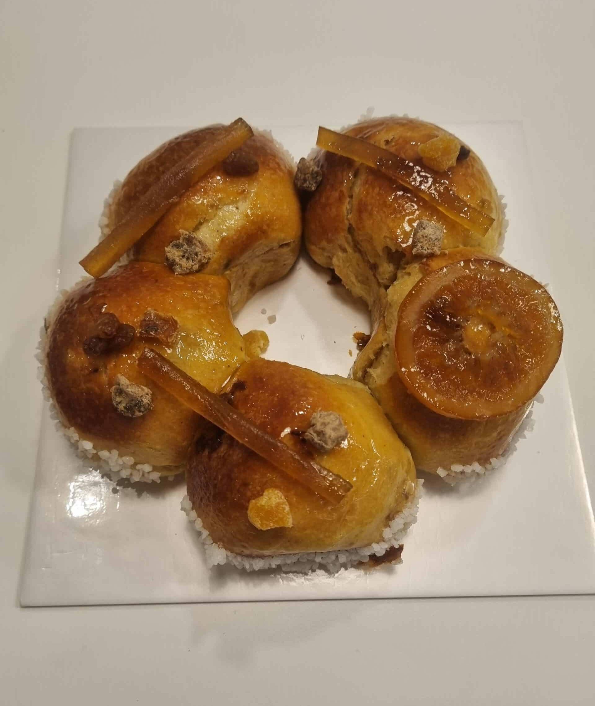 Couronne aux fruits