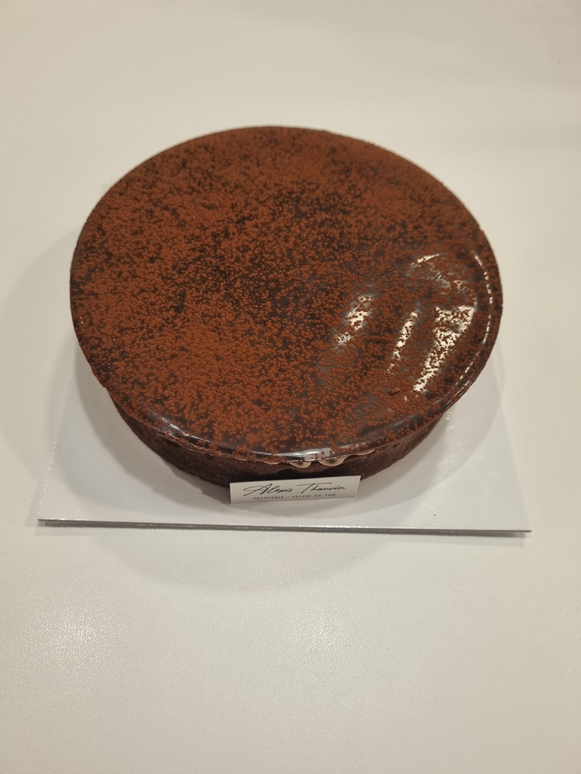 Tarte au chocolat 66%