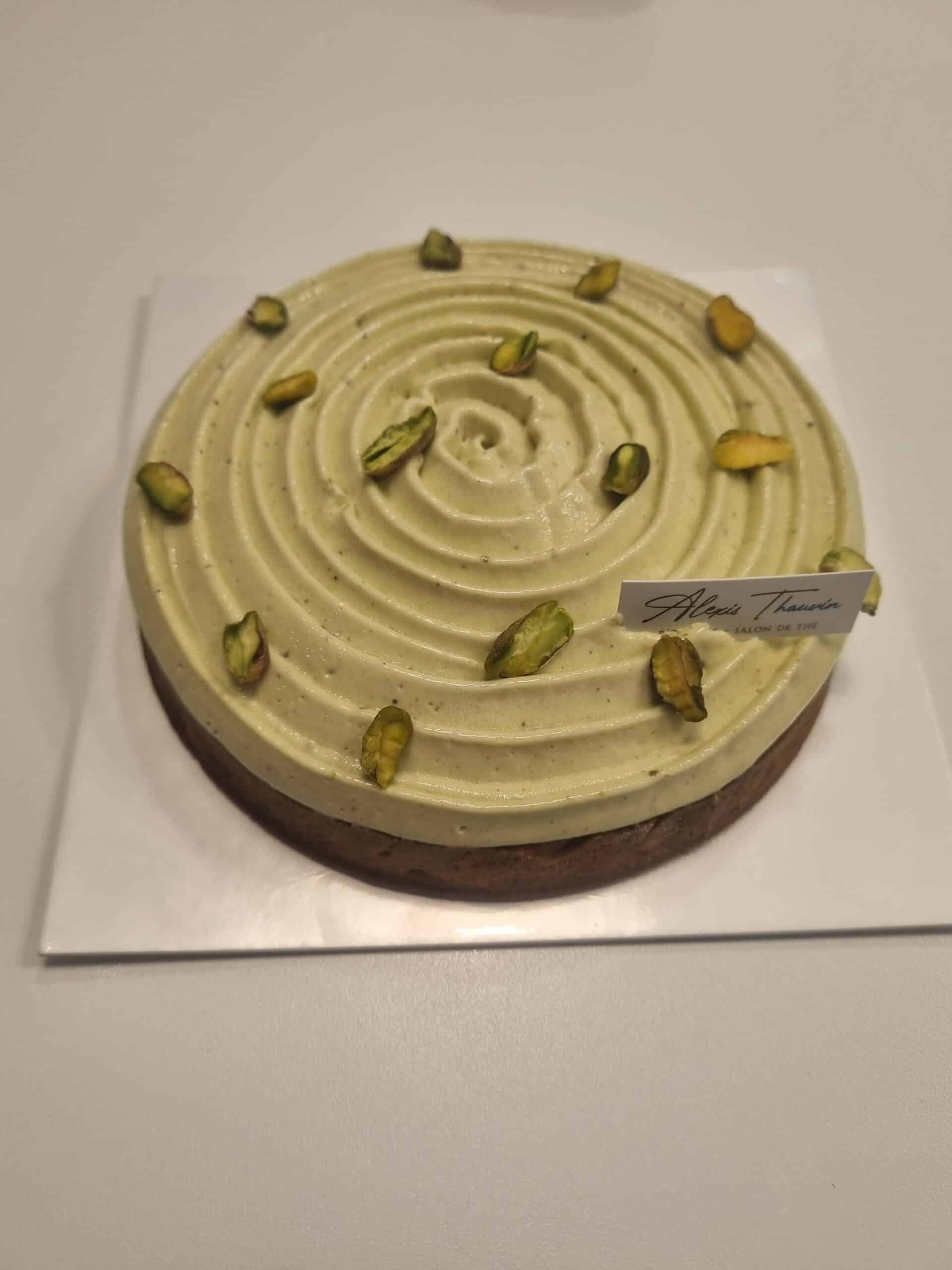 Tarte Pistache et Framboise