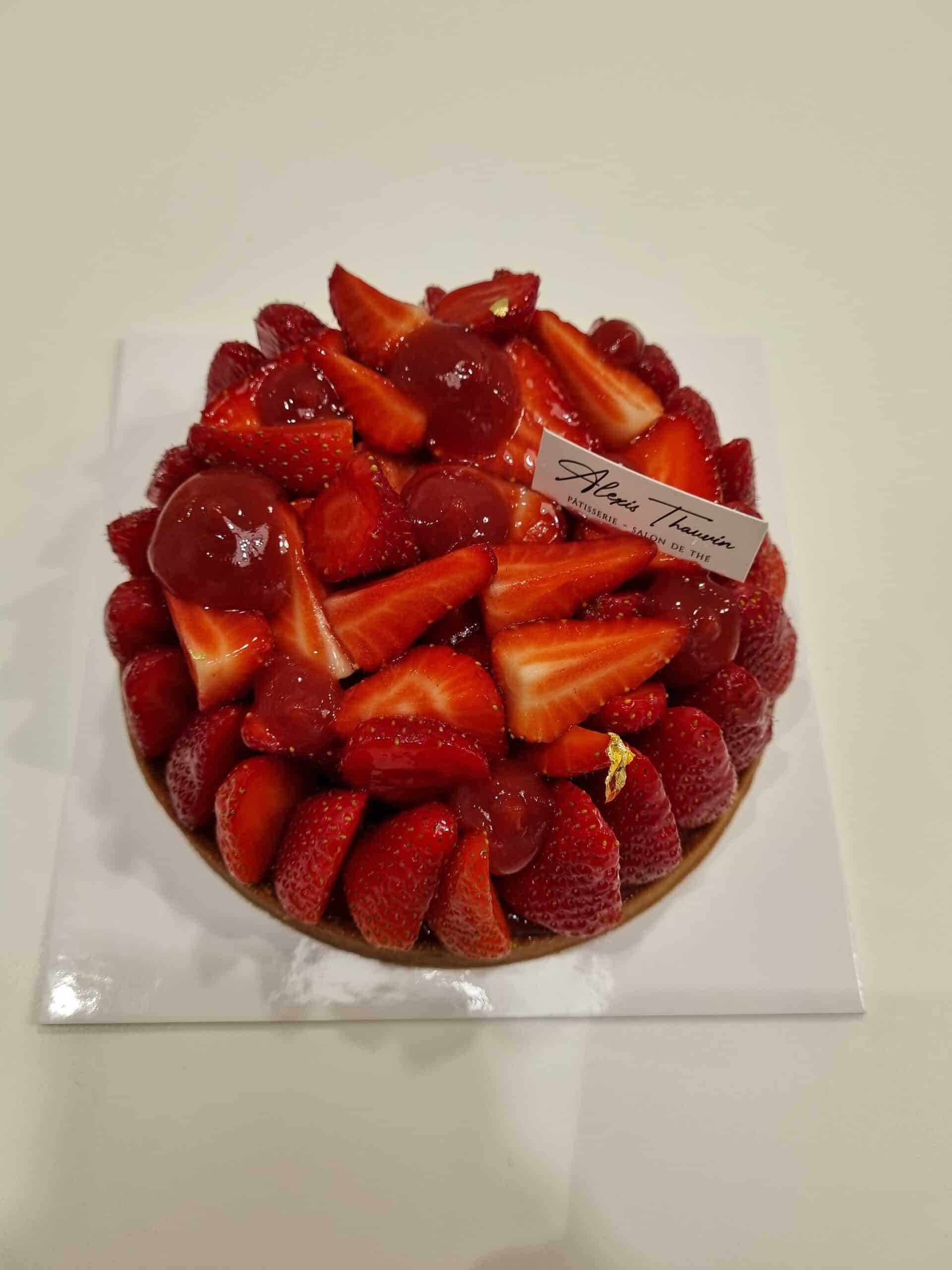 Tarte aux fraises
