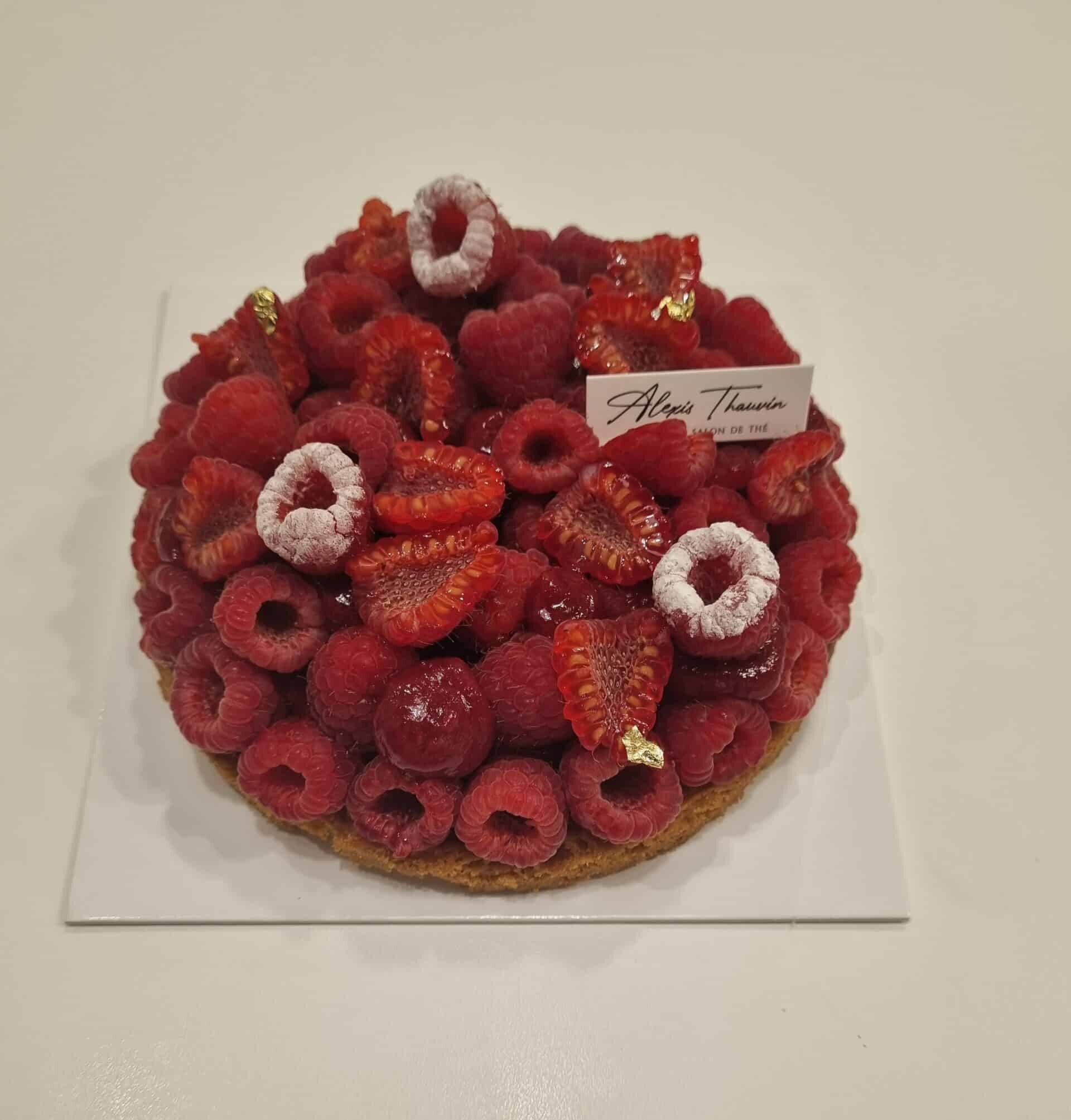 Tarte framboise