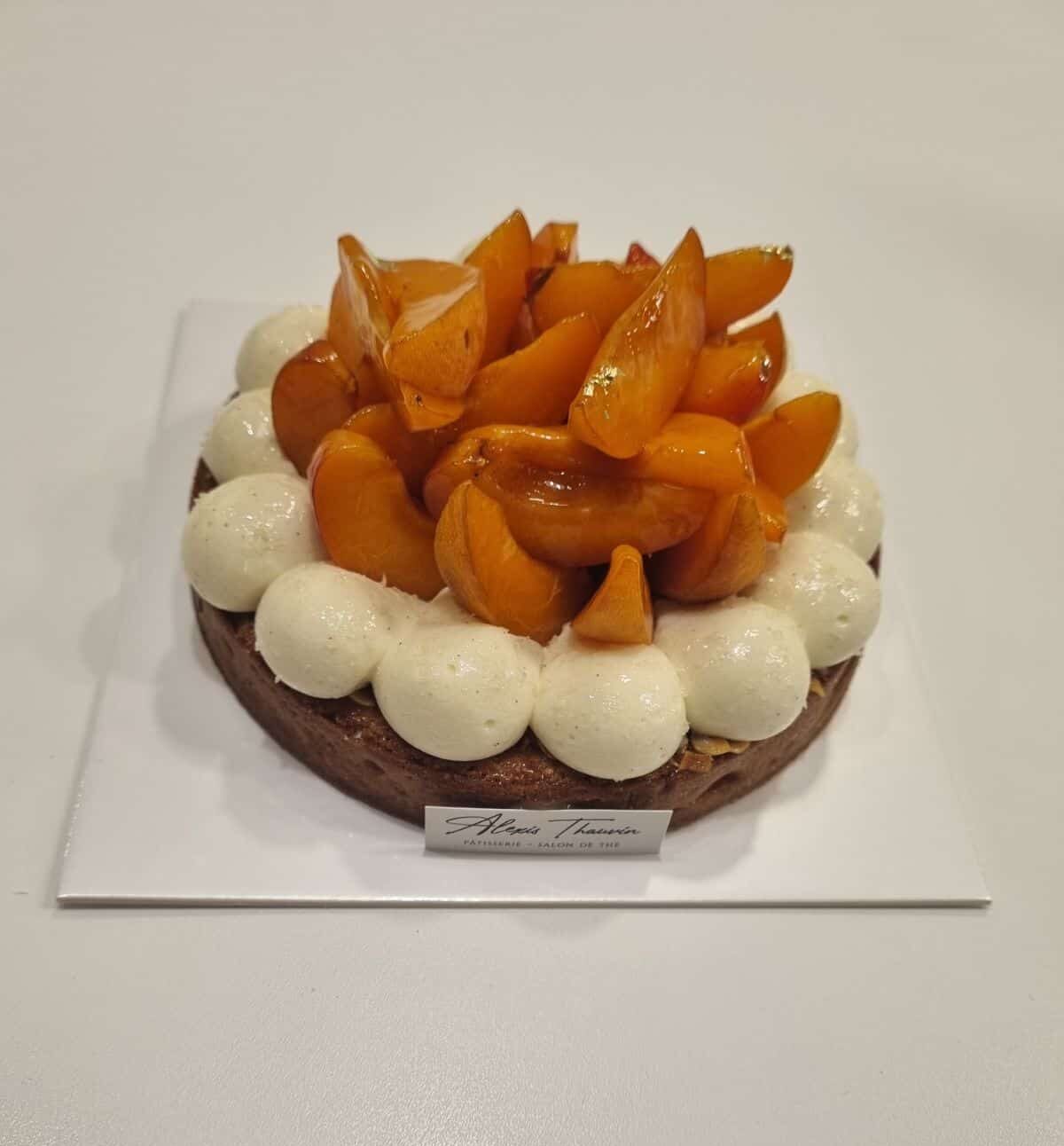 Tarte abricot et amande