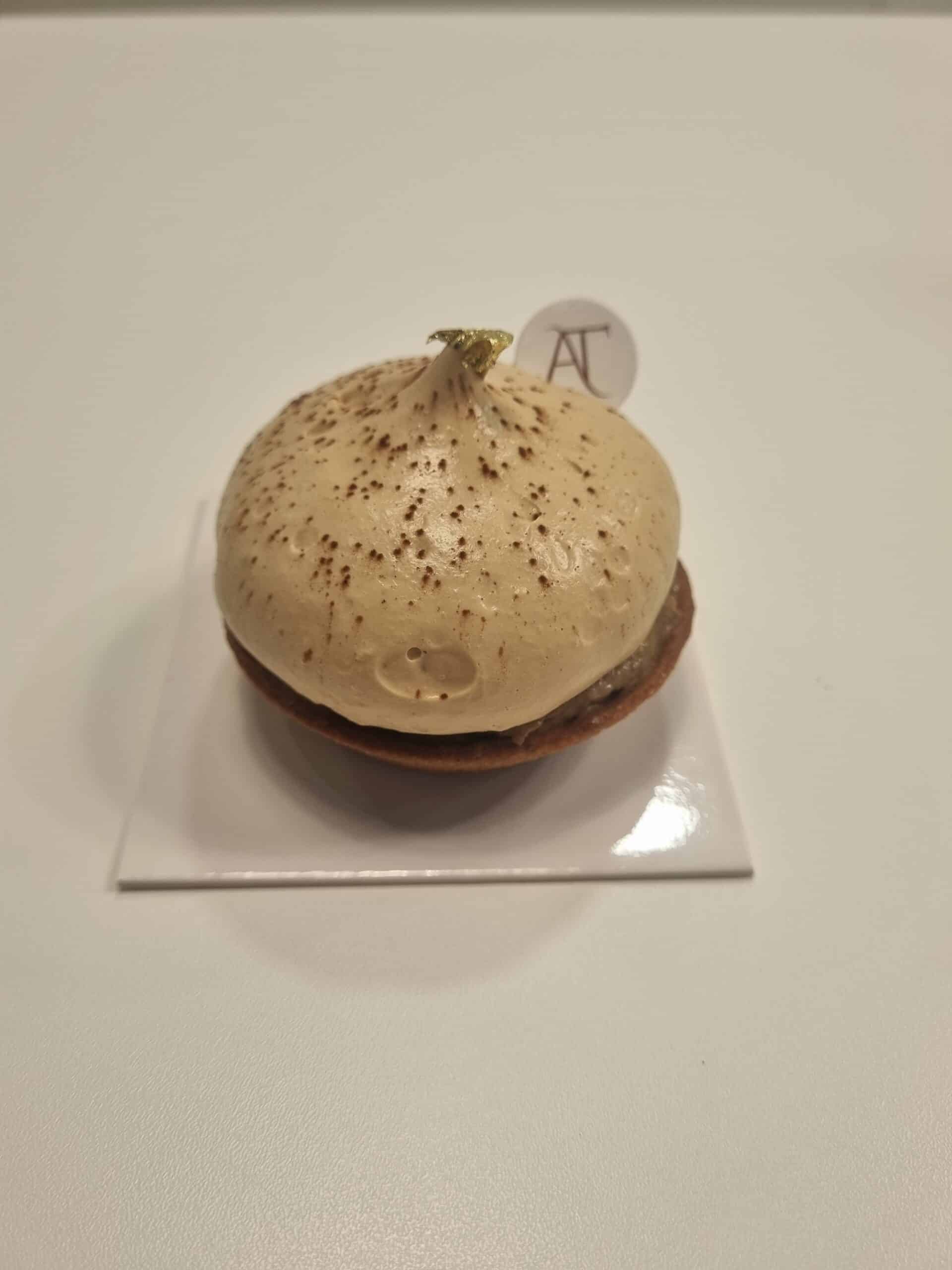Tarte noix de pécan et café