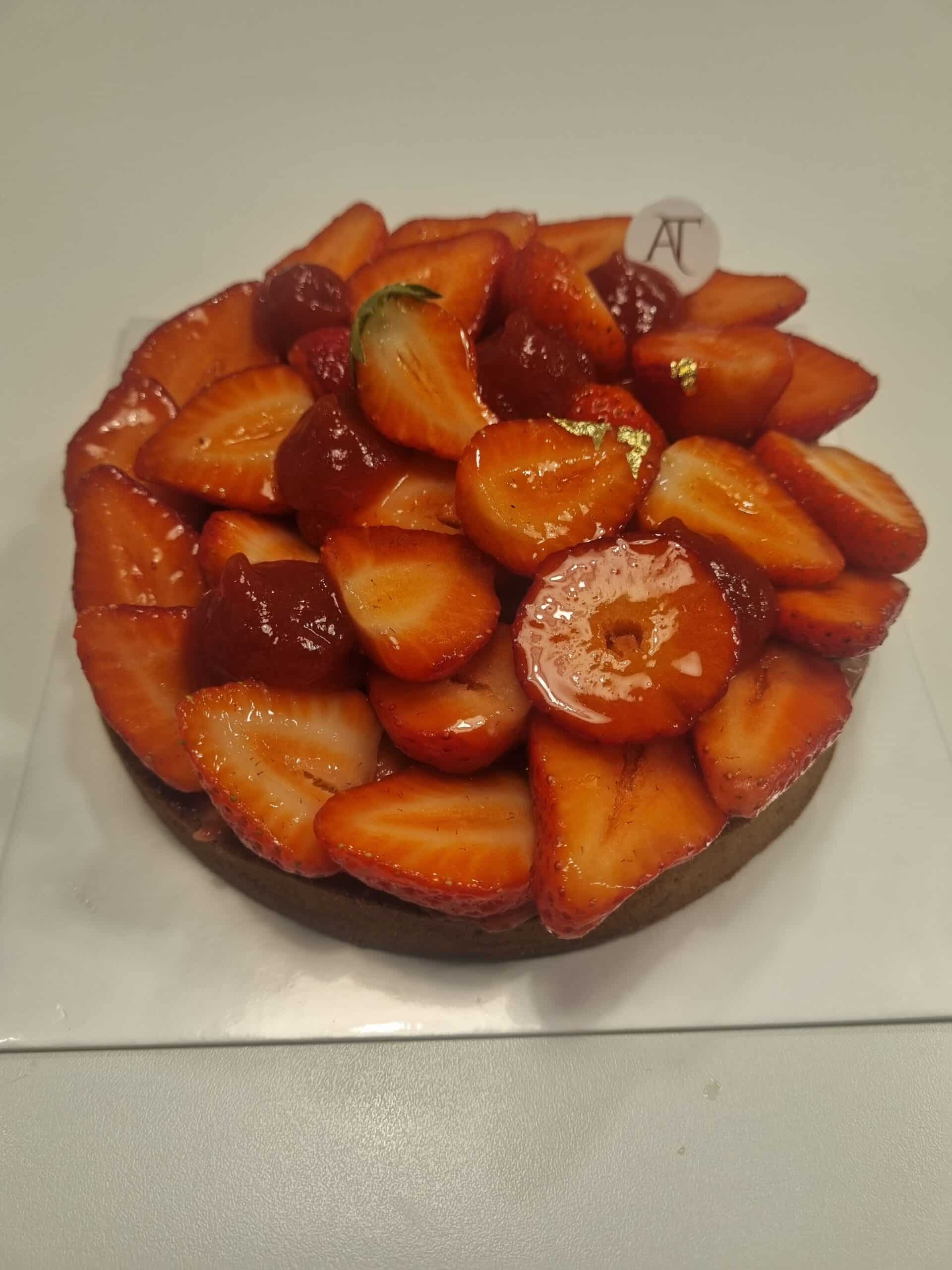 Tarte aux fraises